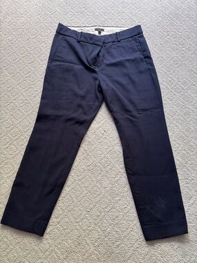 J. Crew Navy Tailored Cameron Dress Pants